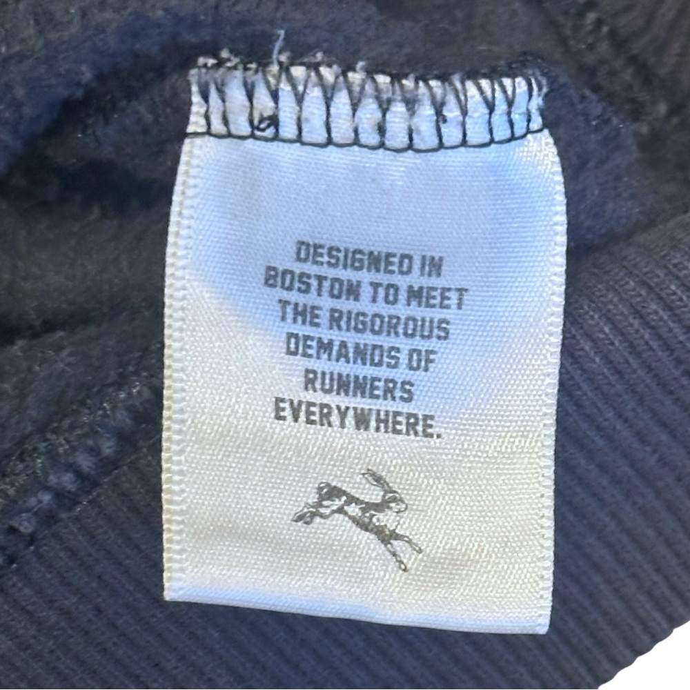 Tracksmith Trackhouse Crew Neck Sweatshirt Black/Dark Grey Women’s XS $120 - Picture 6 of 11
